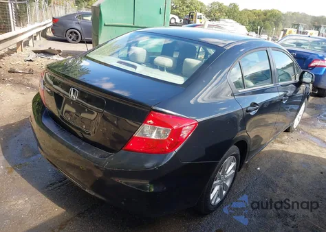 2012 Honda Civic Ex z USA, uszkodzony, nr VIN 19XFB2F8XCE341947